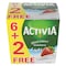 Activia Light Strawberry Stirred Yoghurt 120g x Pack of 8