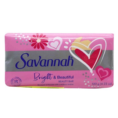 Savannah Bright And Beauty Soap Bar 120g