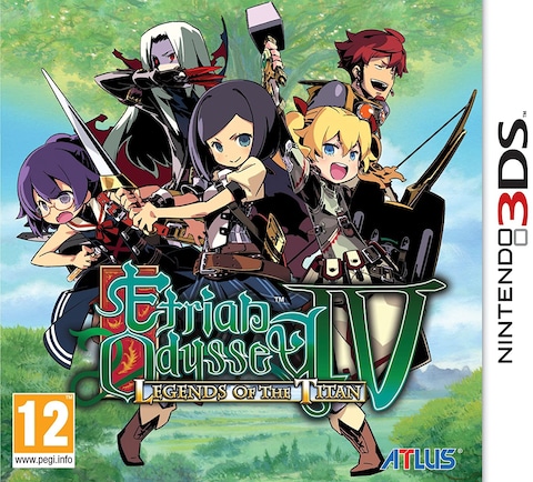 Nintendo 3DS Etrian Odyssey IV Legends of the Titan  Pal