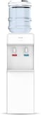 Krome Top Loading Water Dispenser, Hot And Cold Water 2 Taps, Floor Standing, Made With SUS 304 Tank And Food-Grade Silicone Gel Tube, KR-WDTL 2TW, White