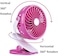 Dlc Usb Mini Fan, Clip On Desk Rechargeable Fan, Dlc-31025