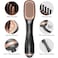 2 In 1 Professional Hair Dryer Brush Negative Ion Blow Dryer Straightening Brush Hot Air Styling Comb Electric Hair Straightener Styler