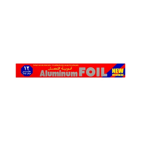ديمتا الومينيوم فويل - 12 متر x 40 سم