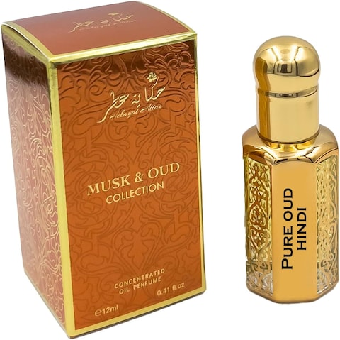 Hekayat Attar Pure Oud Hindi 12 Ml Concentrated Oil Perfume