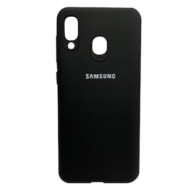 Ezone Samsung A30 Silicone Case Cover Black