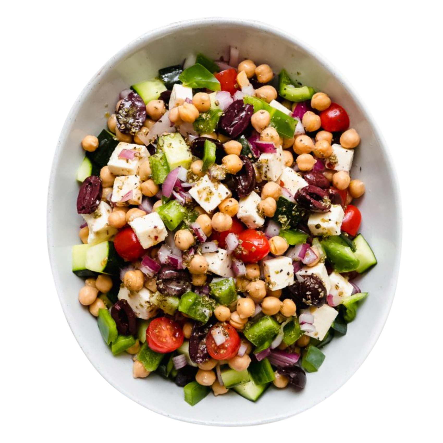 Feta Salad With Herbs