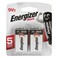 Energizer Batteries 9V (2 pieces)