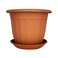Panda Plant Rounded Pot Plastic 35CM