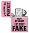 Zippo CI404934 238 I May Not Be Pink Matte Windproof Design