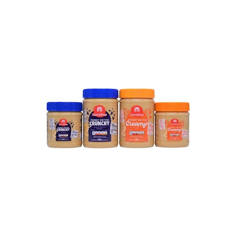 Carrefour Creamy Peanut Butter High in Protein 340g