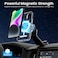 Remson Mag-X Magnetic Hybrid Protective Glitter Case Military Grade Protection Compatible For iPhone 14 Plus - Glitter