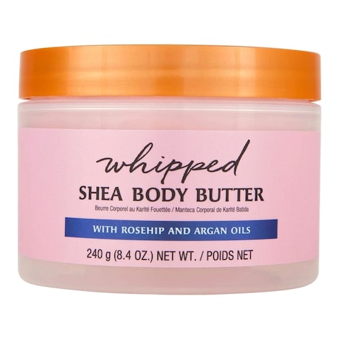 Tree Hut Whipped Shea Body Butter With Rosehip And Argan Oils White 240g