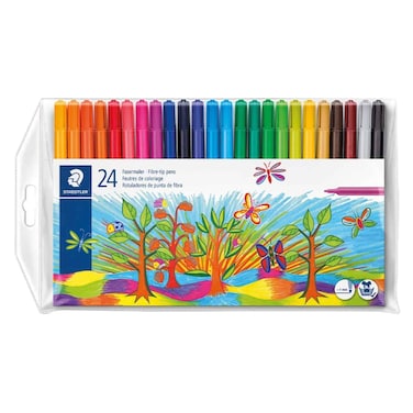 Staedtler Fibre Tip Pen 24P