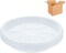 Lavish 500-Pack Of 10 Inch Disposable Plastic Plates For Tableware Birthday Parties Office Home Events Camping 26Cm