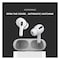 Amaya TK03 Sport True Wireless Earbuds White