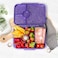 Essen - Tritan Bento Lunch Box for Kids Girls - Purple Ballerina
