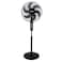Geepas GF21112 16&quot; Stand Fan With Remote Control, 3 Speed, 6 Leaf Blade with Safety Grill, Adjustable Height , 7.5 Hours Timer, 2 Years Warranty