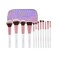 BH Cosmetics Crystal Quartz Brush Set 12 Pieces
