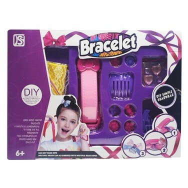 بسمة طقم تجميل للأطفال صناعة الأساور بالخرز