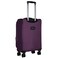 Eminent Expandable Luggage Trolley Bag Soft Suitcase for Unisex Travel Polyester Shell Lightweight with TSA lock Double Spinner Wheels E751SZ Carry On 20 Inch Purple