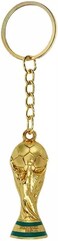 Football World Cup Gold Trophy Replica Keychain Soccer Accessory Souvenir Keyholder Gift