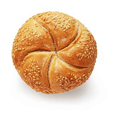 Kaiser Bread With Sesame - 5 Pieces