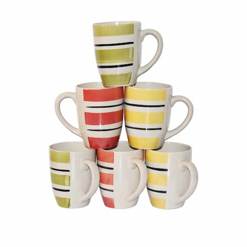 Ascot Mug Set Multicolour 6 PCS