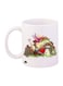 Sonic Printed Mug White/Green/Red Standard Size