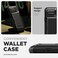 VRS Design Damda Glide Duo Guard for iPhone 15 Pro MAX case cover wallet [Semi Automatic] slider Credit card holder Slot [4 cards] &amp; Camera lens Protector Kickstand - Black Groove
