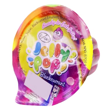 Jelly Pop Ready To Eat Blackcurrant Jelly 30g