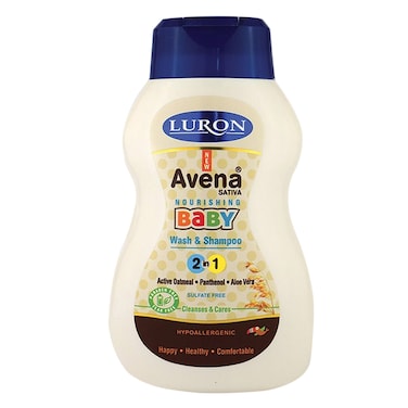 Luron Avena Baby Wash &amp; Shampoo 240ml