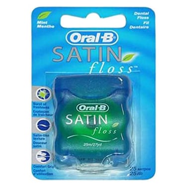 Oral-B Satin Floss with Mint - 25 Meters