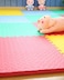 Rainbow Toys - Floor Mat Blue Foam Exercise 3cm Mat Puzzle Game Pad Non- Slip Stitch Interlock EVA Mat size: 100x100x3cm