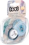 Lovi 2X Baby Silicone Soother | Pack Of 2 | Hygenic Cover | Protects The Sucking Reflex | Dynamic Tip | Boiling Water Sterilization | Indian Summer Collection | (Blue, 6-18 Months)