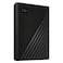 WD My Passport USB 3.2 Gen 1 External 2TB Hard Disk Drive Black
