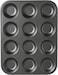 Royalford Non-Stick Bakeware Set - Includes Non-Stick Bun Pan, Cookie Sheet / Baking Sheet &amp; 12Pcs Muffin Pan / Cupcake Pan - 3 Piece, Latte Brown With Comfortable Handle