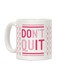 muGGyz Printed Coffee Mug White