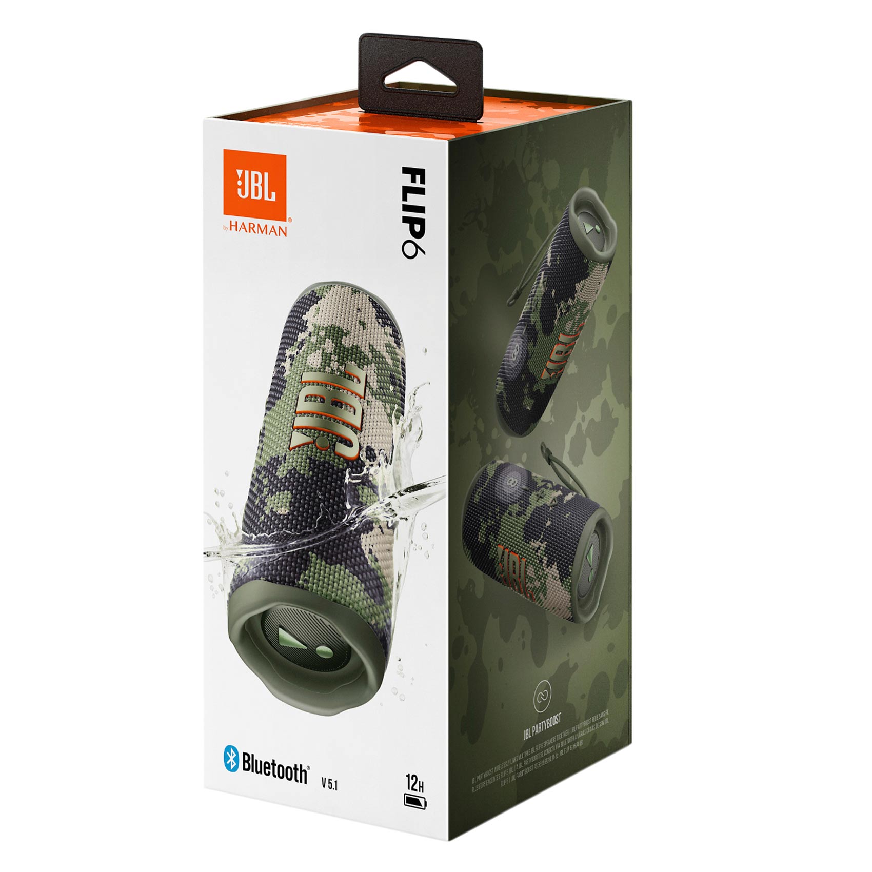 Buy JBL Flip 6 Bluetooth Speaker Camouflage green Online