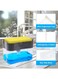 Generic 2-In-1 Soap Pump And Sponge Caddy Detergent Dispenser Holder Multicolour 3.6X4X5.5Inch