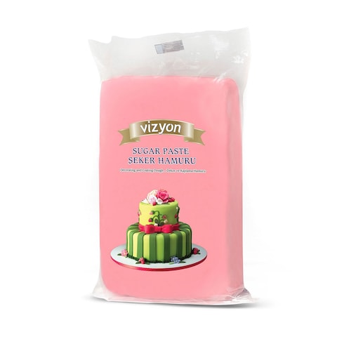 Vizyon Sugar Paste 1kg Assorted