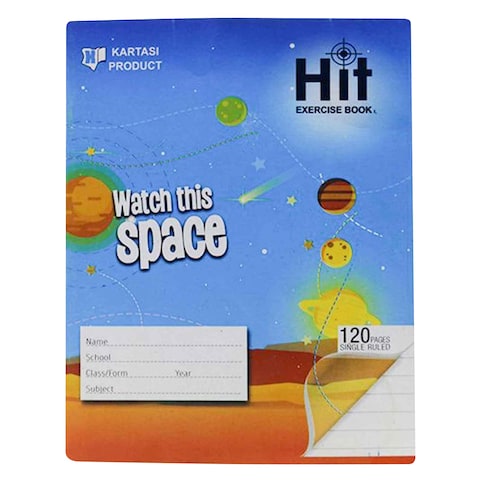 KARTASI HIT EXE BOOK A5 120P S/LINE