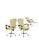 Sulsha Furniture Ergonomic Computer Desk Chair For Office And Gaming Chair With Headrest, Back Comfort And Lumbar Support - Beige