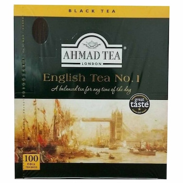 Ahmad Tea English No.1 Tea Bags - 100 Tea Bag