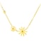 Aiwanto Golden Necklace Neck Chain for Daily Wear Necklace