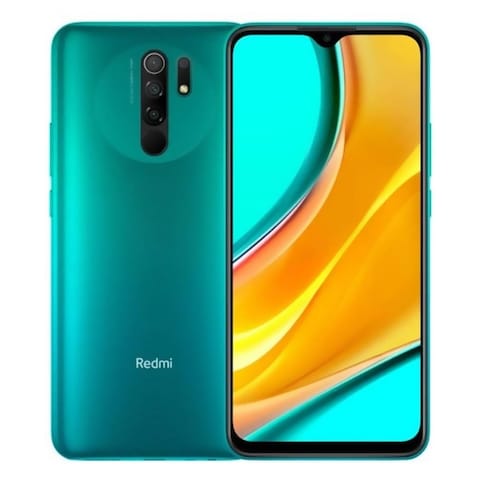 Xiaomi Redmi 9 - 6.53-inch 64GB/4GB Dual SIM 4G Mobile Phone - Ocean Green