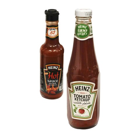 Heinz Tomato Ketchup - 513 gram + BBQ Sauce - 200 gram