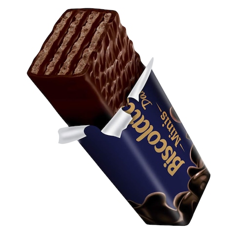 Biscolata Minis Dark Chocolate Covered Wafers 117g