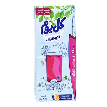 عصير كوكتيل بيتي كل يوم - 225مل