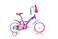 Spartan Barbie Bicycle for Kids ages 3, 4, 5, 6 - Little Girls Bike with Training Wheels, Front and Rear Caliper Hand Brakes, Removable Zippered Bag, Chain Cover - 14 Inch Wheels