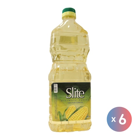 سلايت زيت ذرة - 1.5 لتر - 6 زجاجات